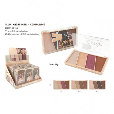 ILUMINADOR+CONTOURING 24/U