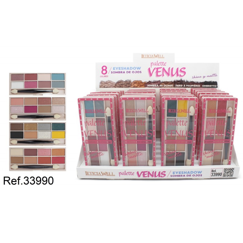 S.OJOS 8 COLORES VENUS 24/U 33990