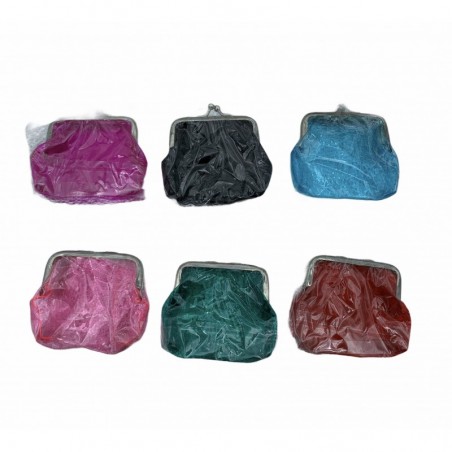 MONEDERO TRANSPARENTE COLOR 12/U N.ST