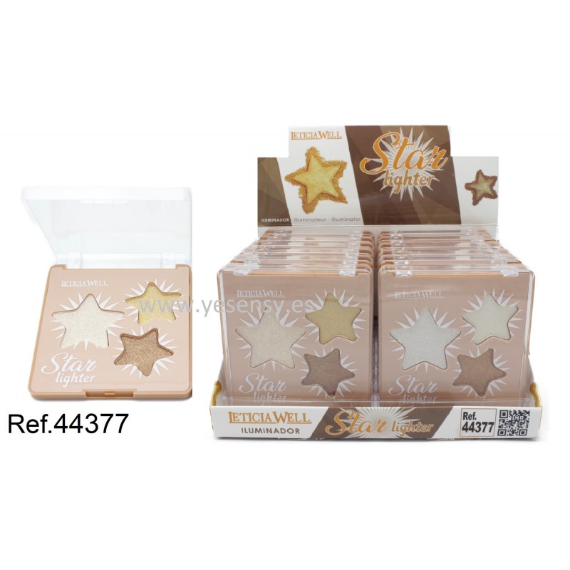 ILUMINADOR 3 COLOR STAR LIG. 12/U 44377