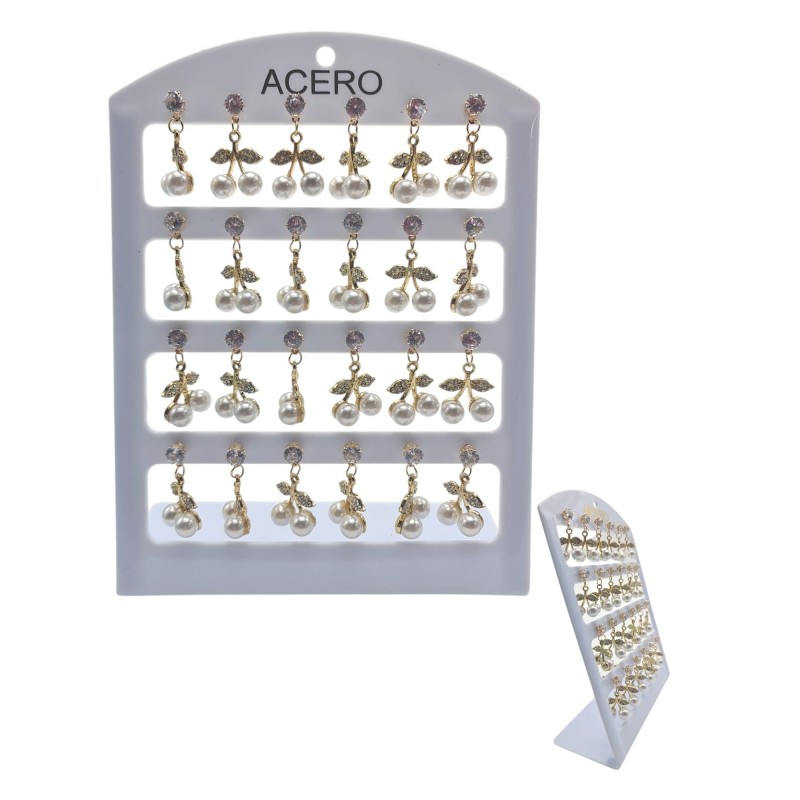 PEND.ACERO CEREZAS 12/P ED-077