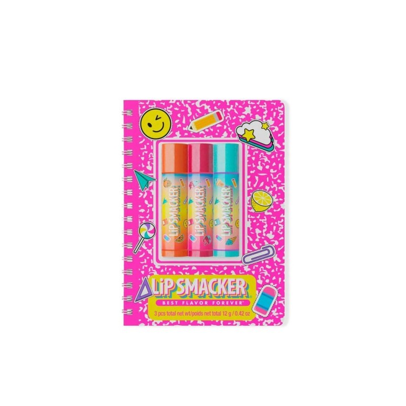 BALSAMO LABIAL 3PCS+LIBRETA