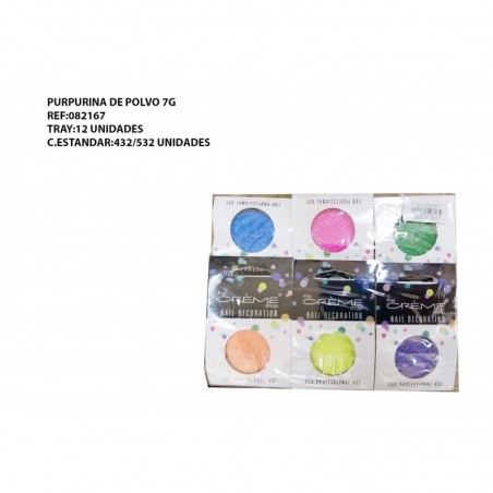 PURPURINA DE POLVO 7G 12/U