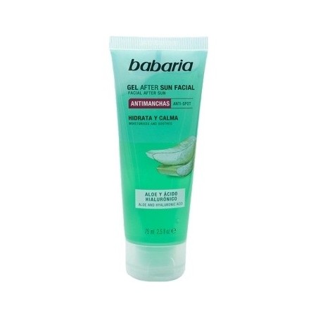 AFTER SUN ALOE+ACIDO HIAURONICO 75ML BABARIA