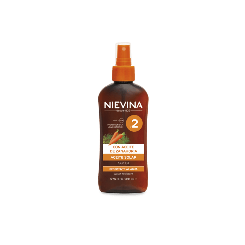 NIEVINA ACEITE ZANAHORIA F2 200ML 198002