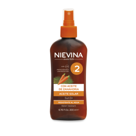 NIEVINA ACEITE ZANAHORIA F2 200ML 198002