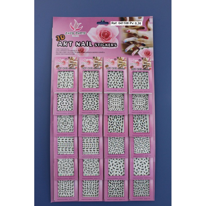 PEGATINAS DE UÑAS 24/U