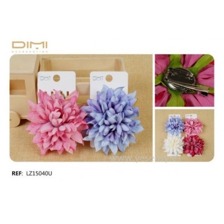 FLOR BROCHE/PINZA. 12/U LZ15040U