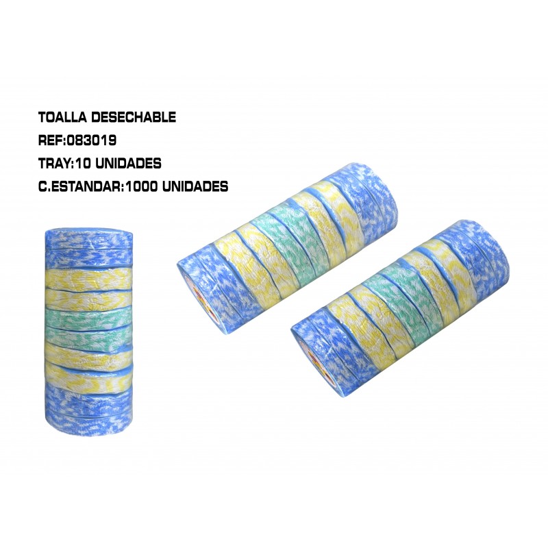 TOALLITAS DESHECHABLES (10X1)/U