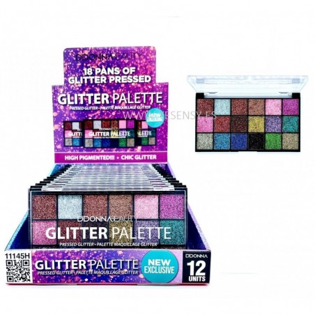 EYESHADOW GLITTER PALETTE. 12/U 11145H