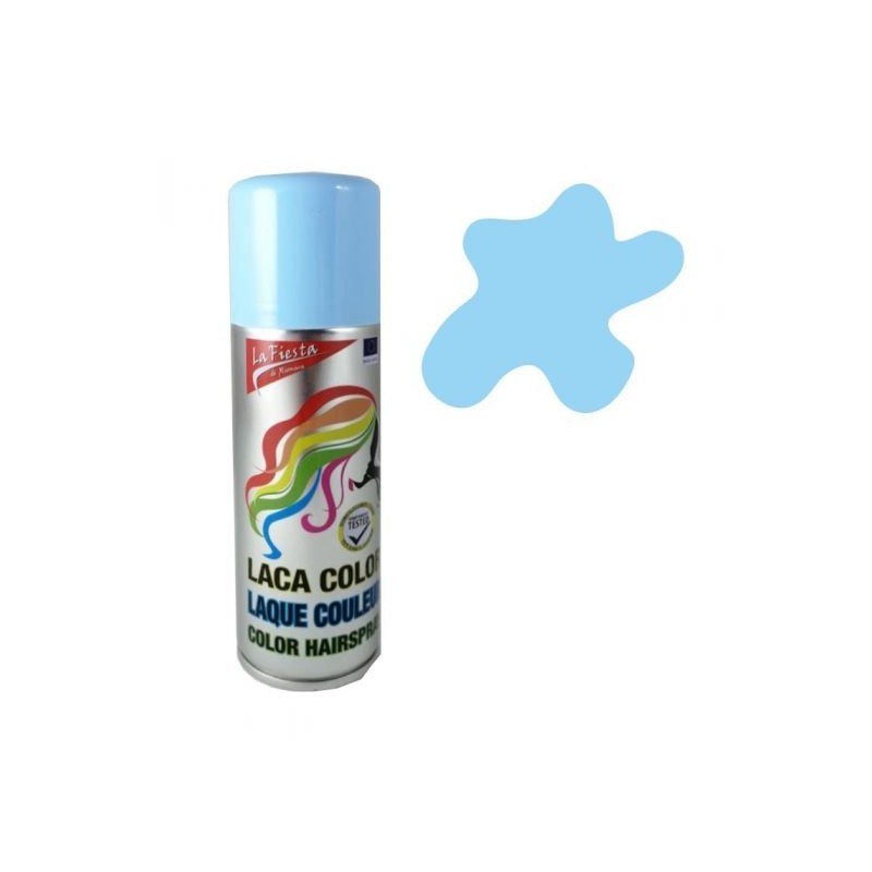 LACA SPRAY AZUL CLARO 125ML XIOMARA