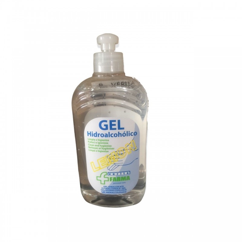 GEL HIDROALCOHOLICO 500ML VERITA