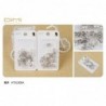 ANILLOS DE PELO METAL 12/U AT01008A