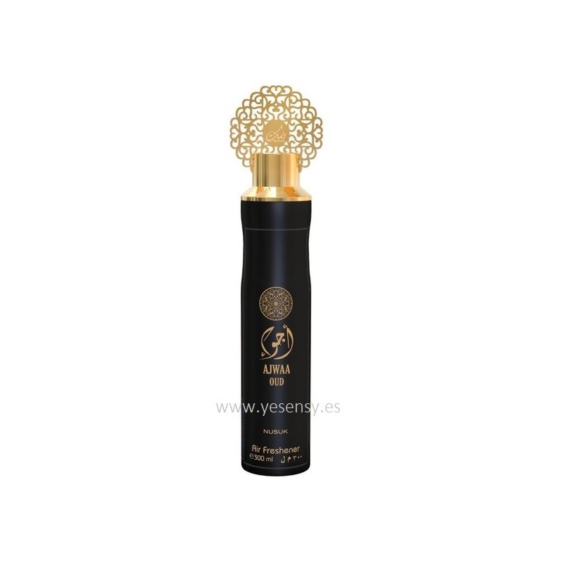 AMB.SPRAY ARABE AJWAA OUD NUSUK 300ML.
