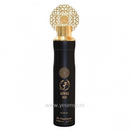 AMB.SPRAY ARABE AJWAA OUD NUSUK 300ML.