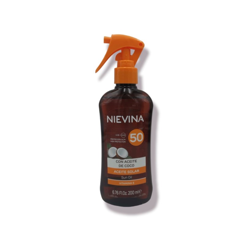 NIEVINA ACEITE COCO F50 200ML 198055