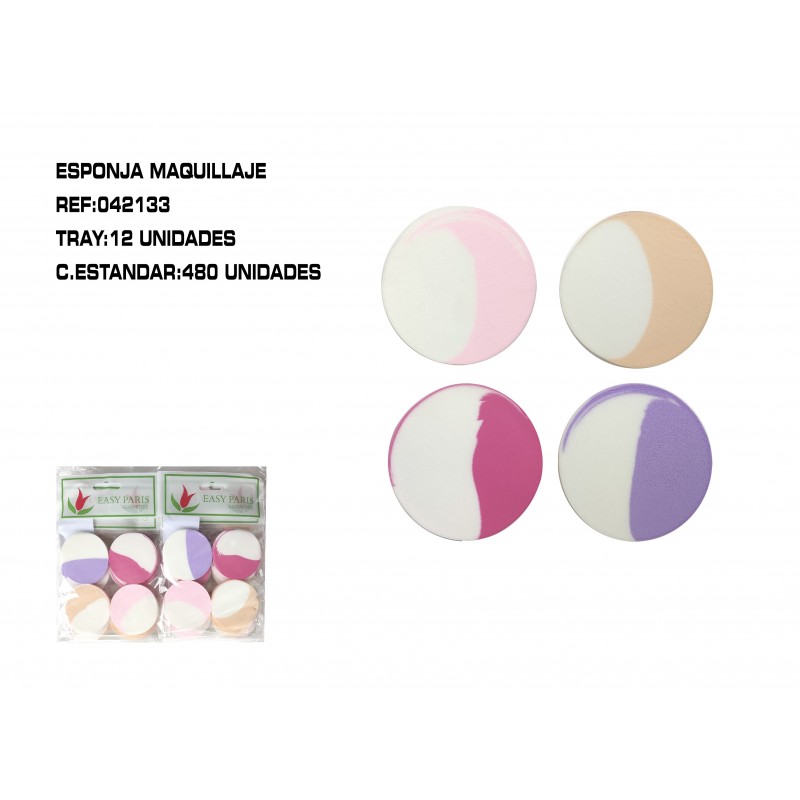 ESPONJA DE MAQ.4 CIRCULOS 12/U