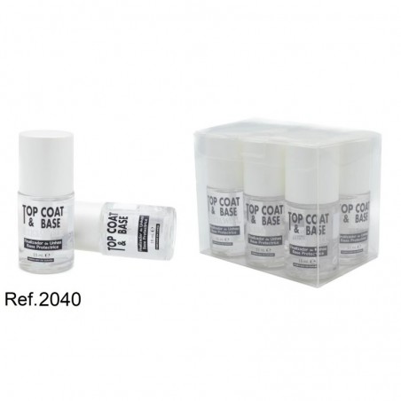 TOP COAT & BASE UÑAS 6/U 2040 L.W