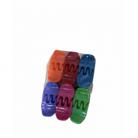 PINZA COLORES 2CM 12/U