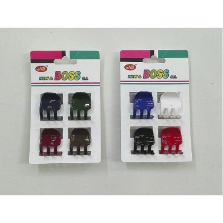PINZA DE PELO 1.8CM 12/U N.B