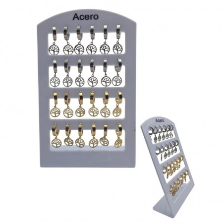 PENDIENTES ACERO 12/P NS