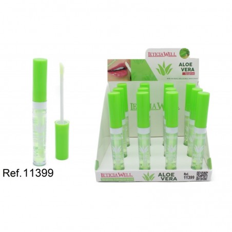 LIP GLOSS TRANSP. ALOE VERA 12/U 11399 L.W