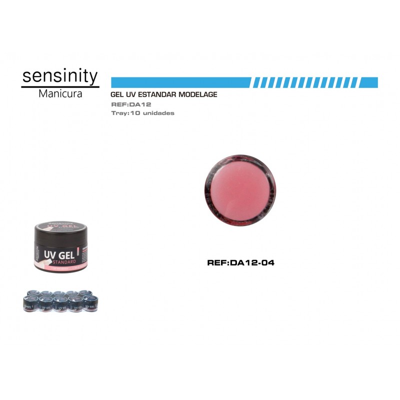 SENSINITY GEL UV COLOR NATURAL,MODELAGE STANDAR 15ML