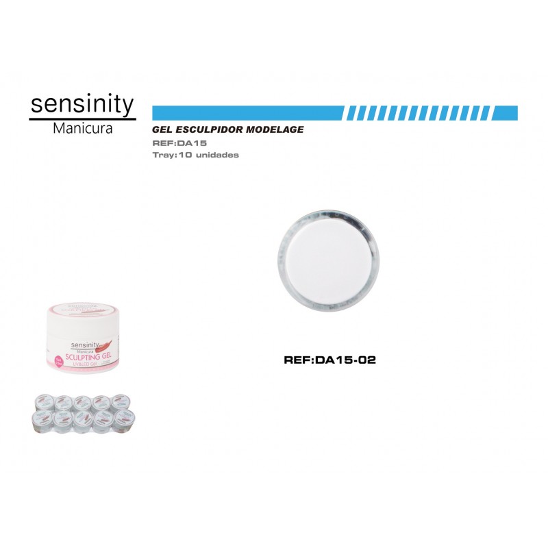 UV&LED GEL SCULPTING 15ML BLANC