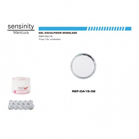 UV&LED GEL SCULPTING 15ML BLANC