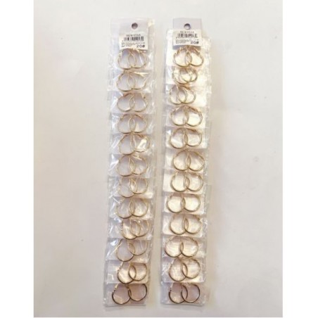 PEND.AROS GOLD 2CM 12/P NS