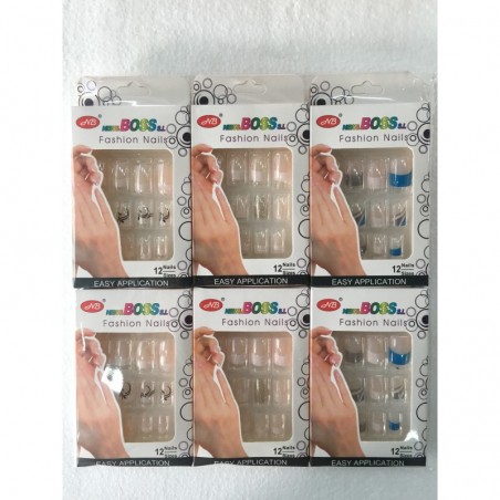 UÑAS POSTIZAS 12/U 70265-2 N.B