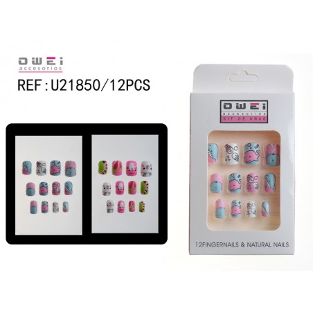 UÑAS POSTIZAS 12/U U21850 OW