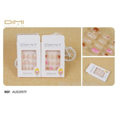 UÑAS POSTIZAS 12/U AU02097F
