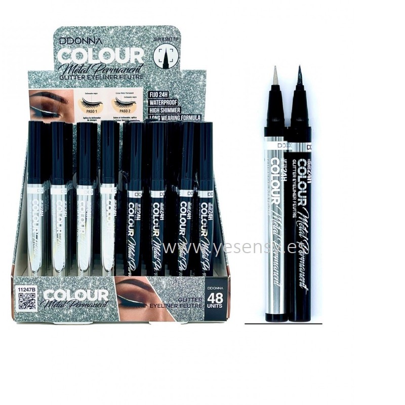 EYELINER COLOR METAL PERM. GLITTER 48/U 11247B DD