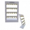 PENDIENTES 1.5CM AG.ACERO 12/P N.S
