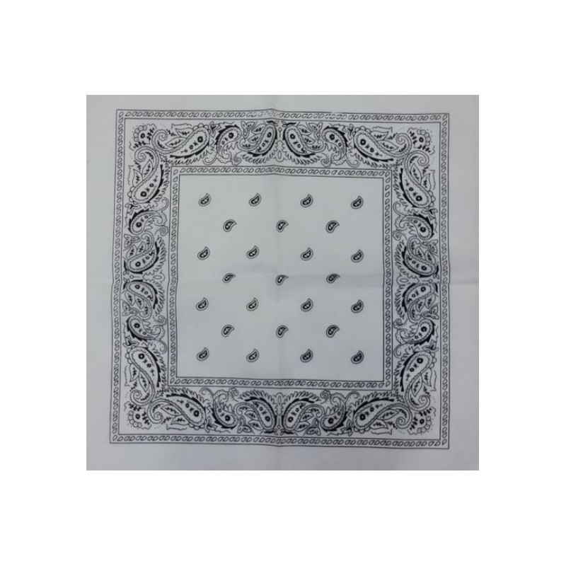 PAÑUELO 55x55 BLANCO 12/U  N.B