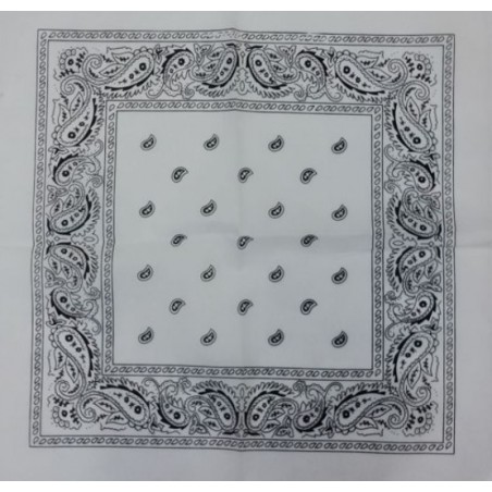 PAÑUELO 55x55 BLANCO 12/U  N.B