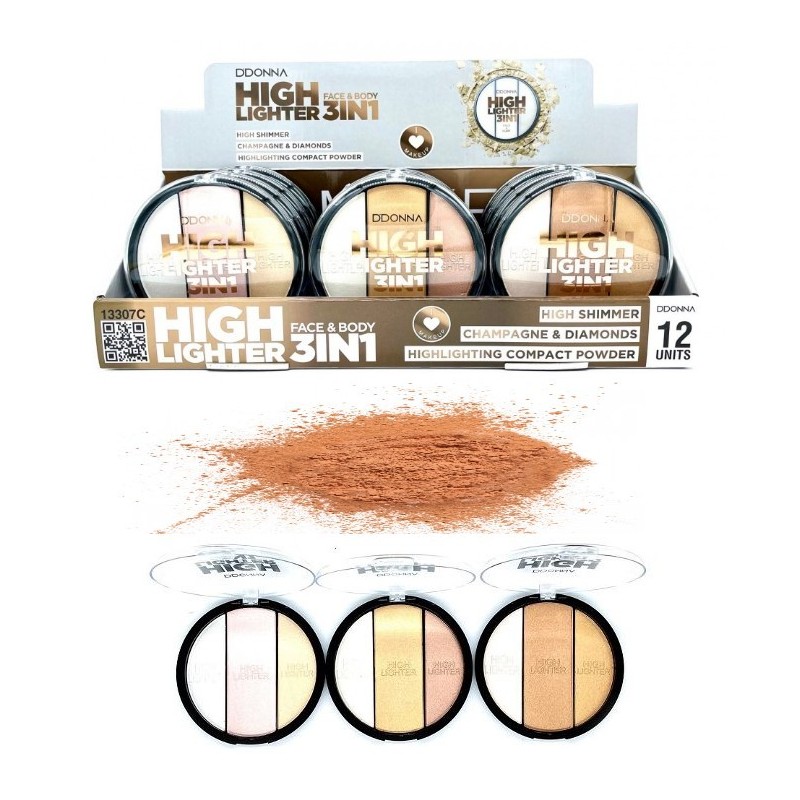 HIGHLIGHTER 3&1 FACE & BODY 12/U 13307C DN