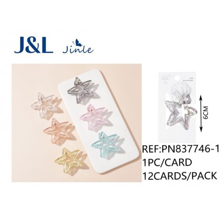 PINZA DE PELO ESTRELLA 12/U PN837746-1