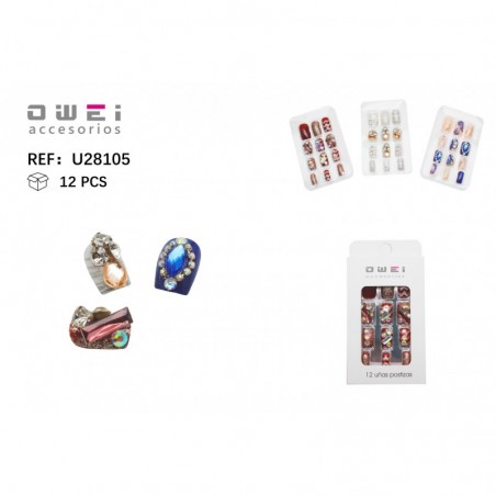 UÑAS POSTIZAS 12/U U28105 OW