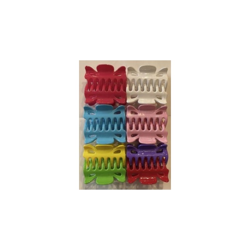 PINZA DE COLOR 6CM 12/U NS