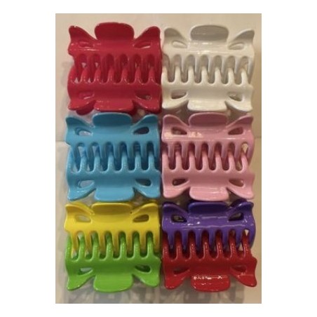PINZA DE COLOR 6CM 12/U NS