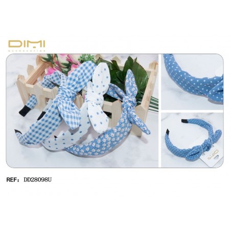 DIADEMAS C/FORRO 12/U DD28098U DM