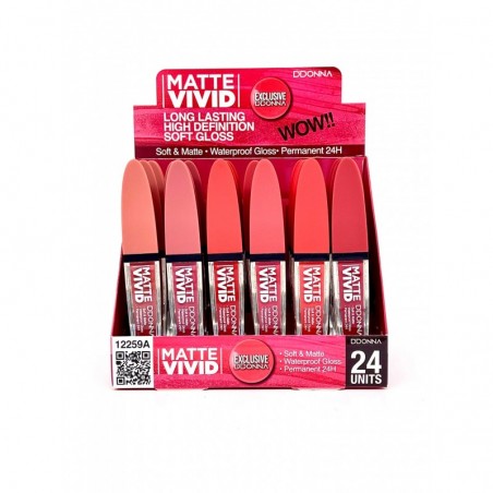 GLOSS VIVID WATER.MATTE 24H 24/U 12259A