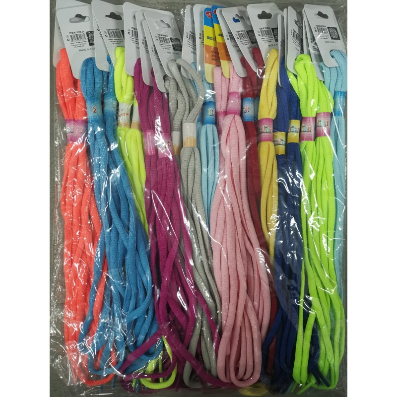 CORDON DE ZAPATO COLORES 110CM 24/U