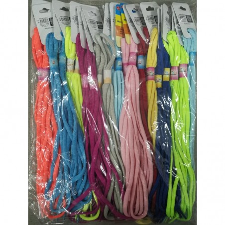 CORDON DE ZAPATO COLORES 110CM 24/U