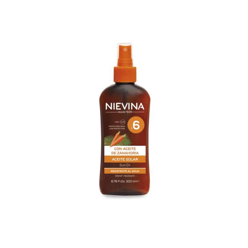 NIEVINA ACEITE ZANAHORIA F6 200ML 198006