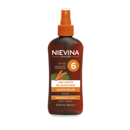 NIEVINA ACEITE ZANAHORIA F6 200ML 198006