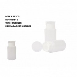 BOTE DE PLASTICO A PRESION