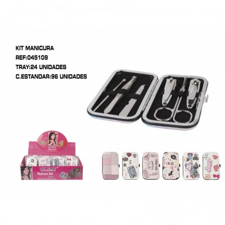 JUEGO DE MANICURAS 4 MODELOS 24/U